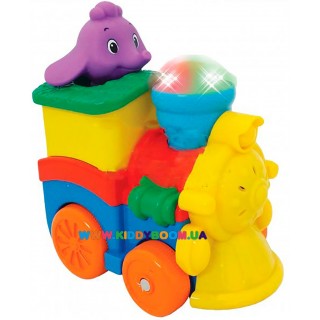 Развивающая игрушка Паровозик Слонёнка Kiddieland 053462